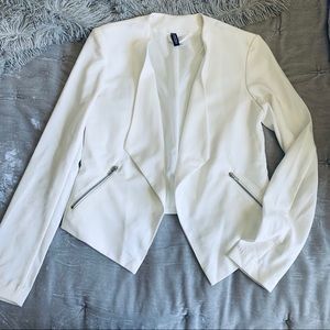 H&M White Blazer